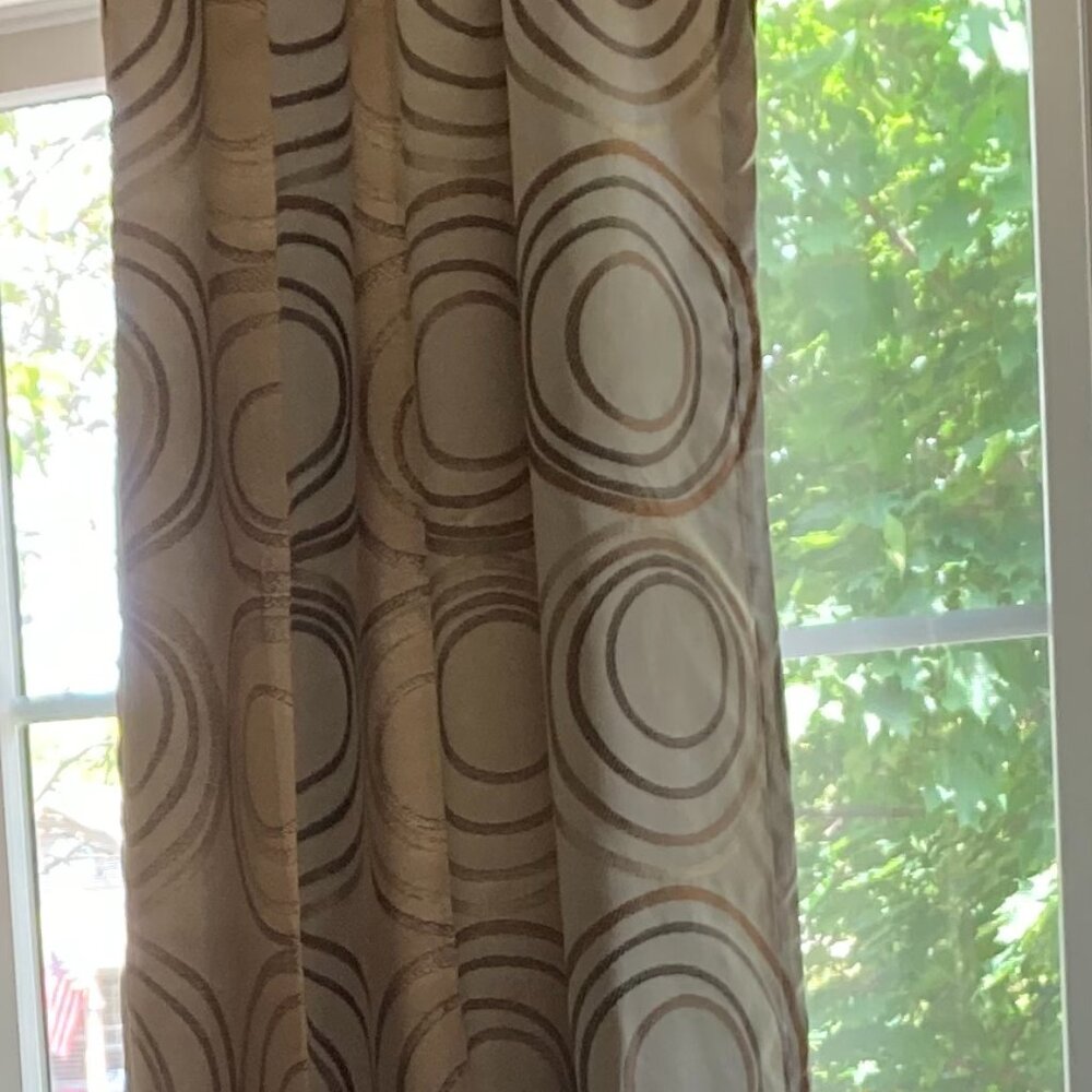 Apt 9 Geometric Grommet Curtain Panel - One Panel - Picture 6 of 14